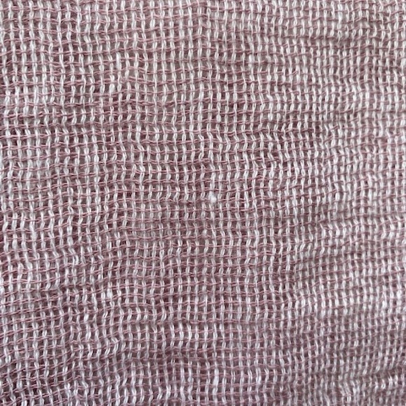 J. Jill Women's PureJill 100% Linen 3/4 Sleeve Boho Sheer Top Size Small - Picture 5 of 13